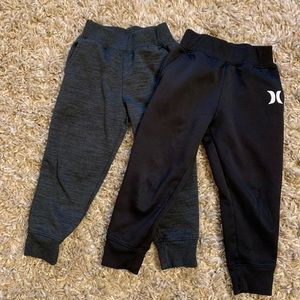 Little boys Hurley jogger pants size 3T